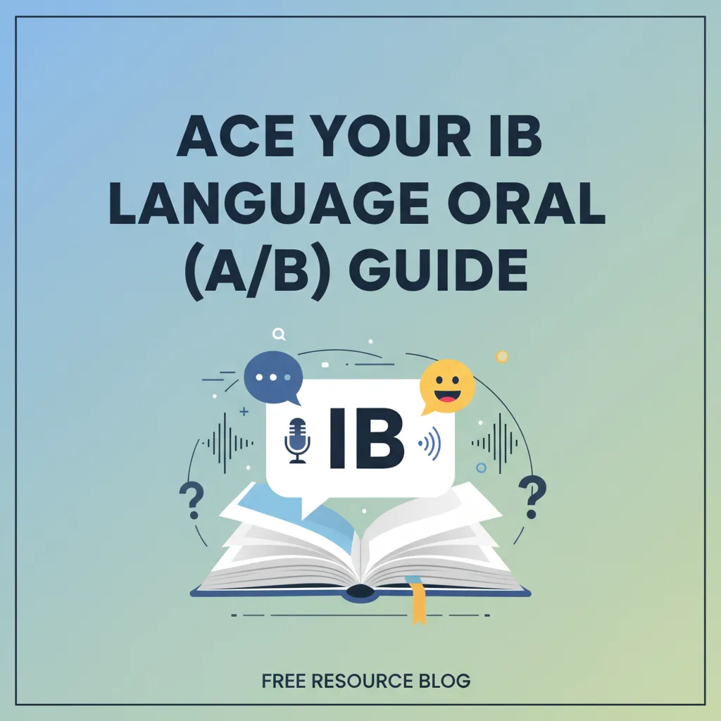 Ace Your IB Language Oral (A/B) Guide | Lanterna Education