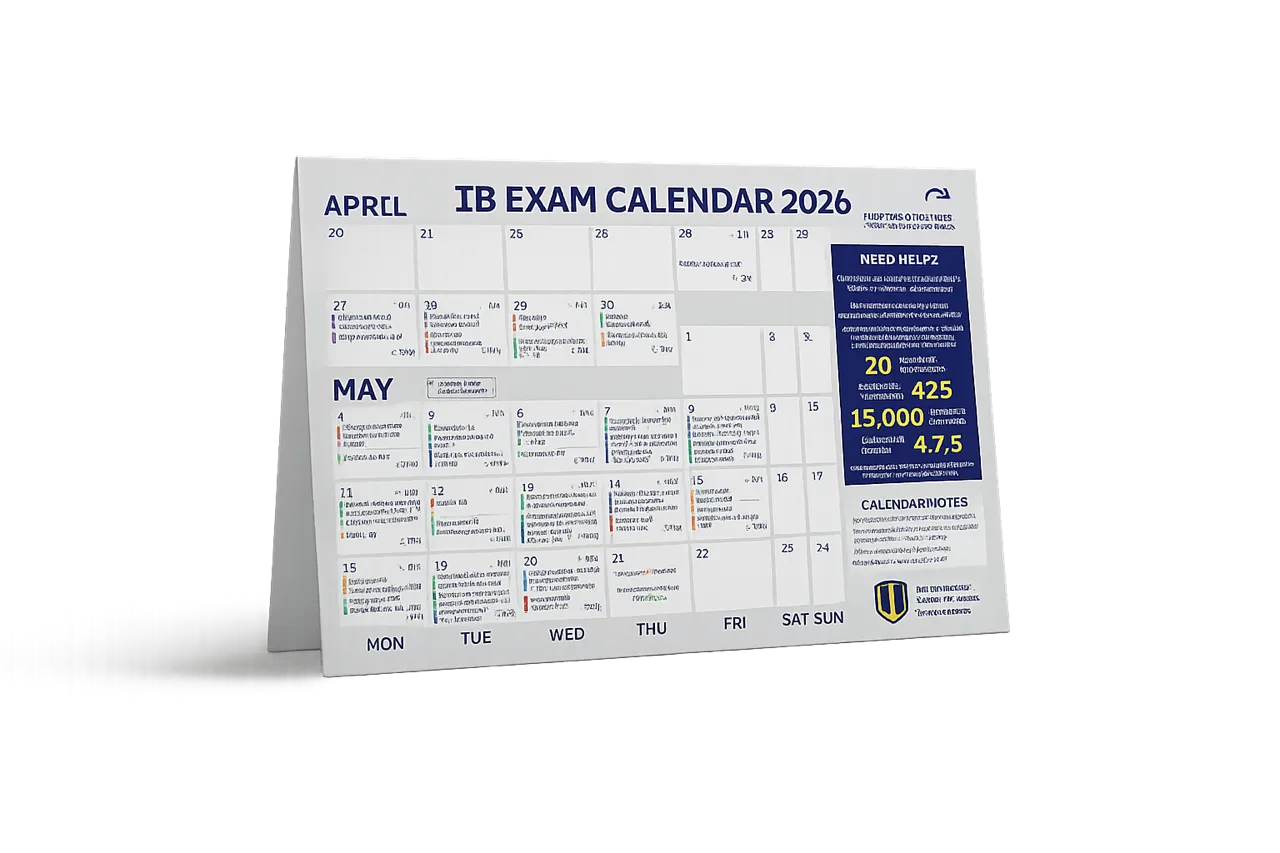 May 2026 IB Exam Calendar