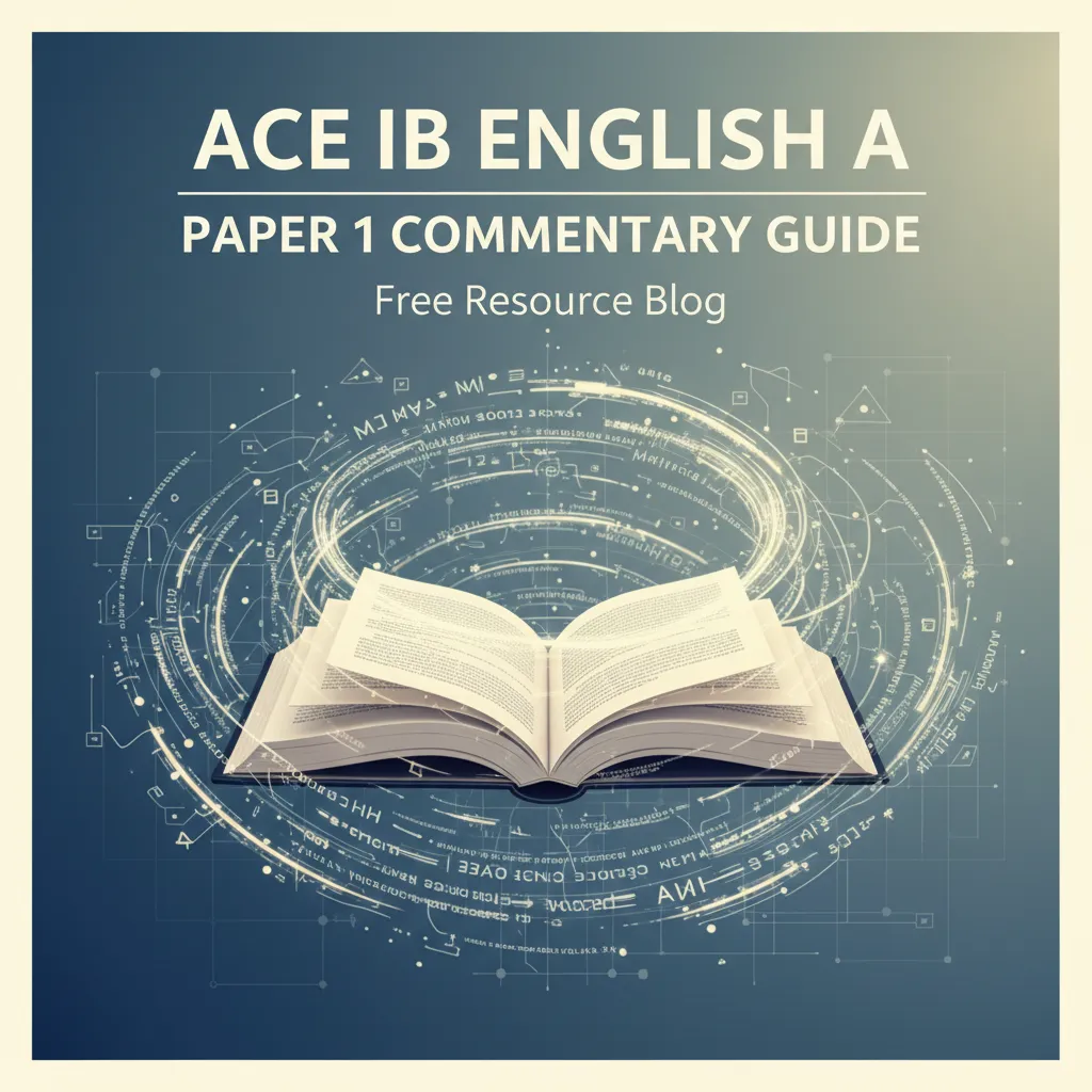Ace IB English A Paper 1 Commentary Guide | Lanterna Education